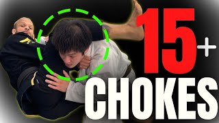 15MustKnow Chokes in Brazilian JiuJitsu Under 3 Minutes  Essential Guide [upl. by Daughtry]