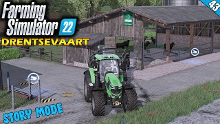 WEER NIEUWE BEWONERS Farming Simulator 22 Story Mode 43 [upl. by Annauqaj920]