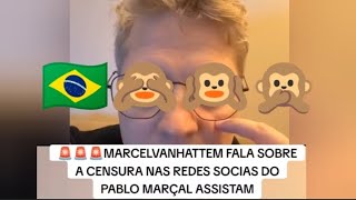 Vanhattem fala sobre a censura nas redes de Pablo Marçal se liga só o frouxo tá 🙈🙉🙊 [upl. by Tezzil]