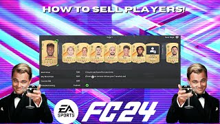 How To Use The Transfer List｜FC24 Ultimate Team [upl. by Emeric]