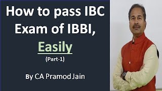 How to pass IBC Exam of IBBI Easily  Part 1 I CA Pramod Jain [upl. by Ziguard]