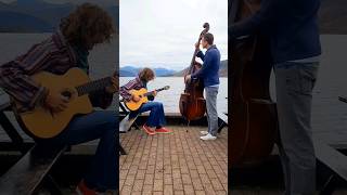 A Little Jam in Ullapool Scotland 🏴󠁧󠁢󠁳󠁣󠁴󠁿 guitar doublebass [upl. by Wina]