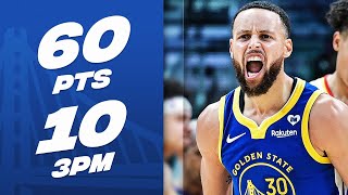 Steph Curry Drops SeasonHigh 60 Points  February 3 2024 [upl. by Nasia71]