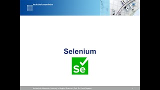 Selenium [upl. by Ahsenak]