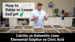 Understanding Garden Calcium Dolomitic Lime Gypsum Slow amp Fast Release pH effects  TRG 2014 [upl. by Nrol]