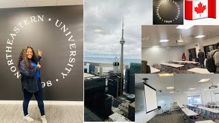 NORTHEASTERN UNIVERSITY TORONTO 🇨🇦CLASSROOM TOUR northeasterntoronto northeasternuniversity [upl. by Eedahs339]