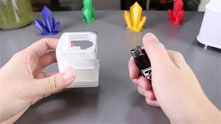 Smoothing 3D Printed PLA Prints with a Lighter [upl. by Dias]