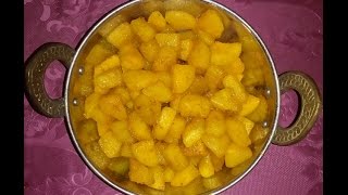 sindhi home style fry aloo recipe  sindhi potato fry in hindi language [upl. by Ylrahc]