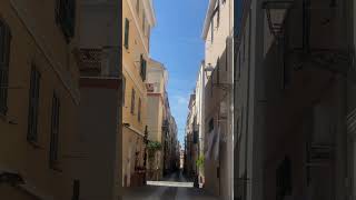 Streets of Alghero in Sardinia [upl. by Flosi10]