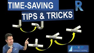 Time Saving Tips and Tricks for Piping in Revit 1 Tutorial [upl. by Sanalda]