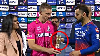 Jos Buttler gave his MOM award to Virat Kohli and won everyones heart  RCB vs RR IPL 2024 [upl. by Valeta]