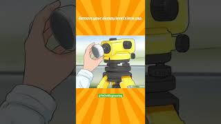 How to Use Dumpy Level Step by step Surveying civil civilengineer constructionengineer [upl. by Sadinoel]