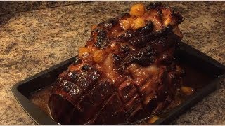 How To Make Brown Sugar Honey Glazed Ham for Easter [upl. by Julita353]