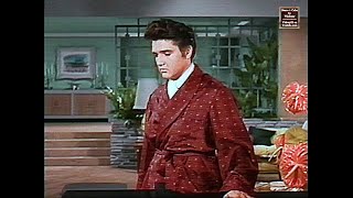 Elvis Presley  Young And Beautiful 3TrackStereoColor Original Jailhouse Rock Movie End Version [upl. by Devinne]