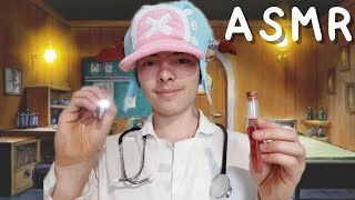 ASMR FR Roleplay🧑‍⚕️Chopper texamine et te soigne🧑‍⚕️ [upl. by Dlanigger]