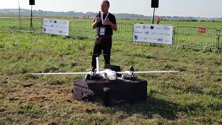 UAV Show 2023  DemoDay  Presentation par lAvionJaune du Quantum Trinity 90 [upl. by Fauver]