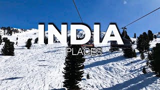 10 Best Places To Visit In India  Travel Video [upl. by Rukna]