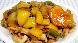 TANGSUYUK SWEET AND SOUR CHICKEN [upl. by Nanine958]