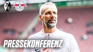 quotMüssen das Glück erzwingenquot  Pressekonferenz vor SC Freiburg  RB Leipzig  Bundesliga [upl. by Vinson]