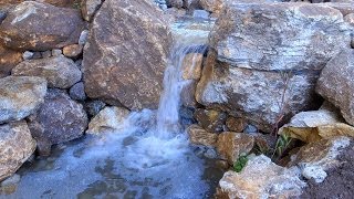 How to make a Waterfall  Landscaping Ideas  Part 5 [upl. by Ashti]