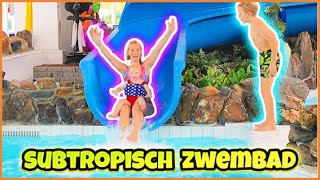 ONEiNDiGVEEL WATERPRET iN DiT SUBTROPiSCHE ZWEMBAD iN LiMBURG  Bellinga Vlog 3006 [upl. by Finlay]