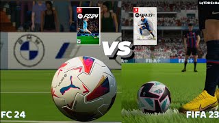 FIFA 23 VS FC 24 EN NINTENDO SWITCH COMPARACIÓN [upl. by Anires]