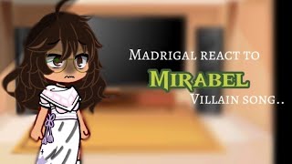 The madrigals react to mirabel my AU Sorry for not uploading for a while😭 [upl. by Hubie]