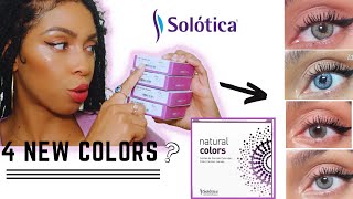 2022 New Solotica Natural Colors Buzios Ipanema Jade Safira Full Review All Lights [upl. by Enyaht]