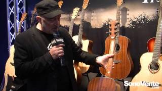 Lag Tramontane T90  Musikmesse 2015 [upl. by Ahsinwad]