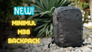 The AllNew Minimul 38L Travel  Work Backpack Is this the only bag you will ever need [upl. by Ddart]