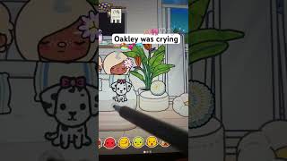 Oakley was crying🥺🫶🏼💕 toca [upl. by Eivod]