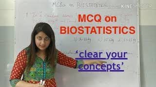 MCQ on BIOSTATISTICS Community Medicine Lecturefmgeneetpg [upl. by Zysk]