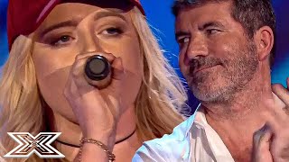 She Sings SIMON COWELLS Favourite Song  X Factor Global [upl. by Dranrev242]