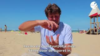 Jaar van de Noordzee  Wim wil een schoon strand [upl. by Tallu970]