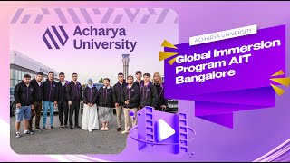 Acharya University talabalari Bangalorga uchib ketishdi [upl. by Yarvis398]