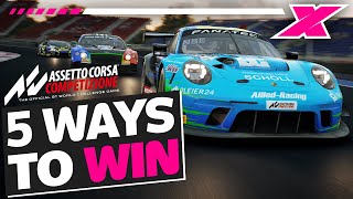 5 Ways To WIN on Assetto Corsa Competizione [upl. by Cousin]