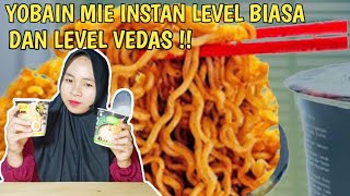 YANG LAGI VIRAL MIE INSTAN GAGA LEVEL BIASA DAN LEVEL SUPER PEDES [upl. by Kozloski]