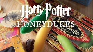 Emmy Eats Honeydukes  The Wizarding World of Harry Potter [upl. by Gine]