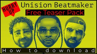 Free Unison Beatmaker Blueprint  Full Pack Review  How to Download  Making one shot Melody [upl. by Anelat]