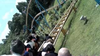 Motorbike Coaster  Chimelong Paradise [upl. by Adnolaj]