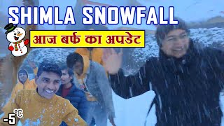 शिमला में फिर से बर्फ़बारी  Today Update 622024  Shimla Snowfall START  Kufri amp Narkand Snow [upl. by Atiniv902]