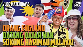 10 VLOG MATCHDAY  Harimau Malaya jangan bagi telur rebus Orang London pun datang sokong Malaysia [upl. by Clyve]