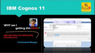 IBM Cognos 11  Troubleshoot  BMTIMP0002DPRERR2072CAFWRN2082  FM  OneTouchBI [upl. by Acirretal176]