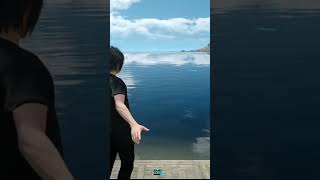 Altissia sea in Galdin FFXV RE ver 130 glitch oob [upl. by Anniken]