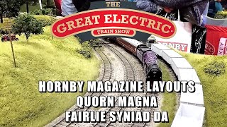 GETS 2022  Hornby Magazine Layouts Quorn Magna amp Fairlie Syniad Da [upl. by Nawor]