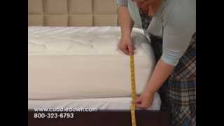 How To Measure Your Bed For A Fitted Sheet [upl. by Rumney552]