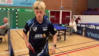 Malte Nilsson vs Gustav Christensen  Men’s Junior 18  Sweden GP Kristianstad Open 2024 [upl. by Rocca]