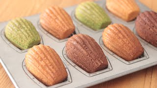 お気に入りのマドレーヌの作り方 My Favorite Madeleine 3 Flavor｜HidaMari Cooking [upl. by Stinson]