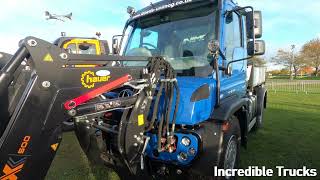 2023 MercedesBenz Unimog U435 77 Litre 6Cyl Diesel 4x4 Dropside Tipper Truck [upl. by Drofla370]