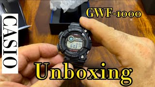 Unboxing Casio GShock Frogman GWF1000 [upl. by Faunia]